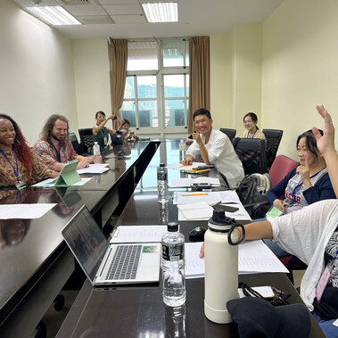 ArtsCross 2024 choreographers discuss and select dancers to work with